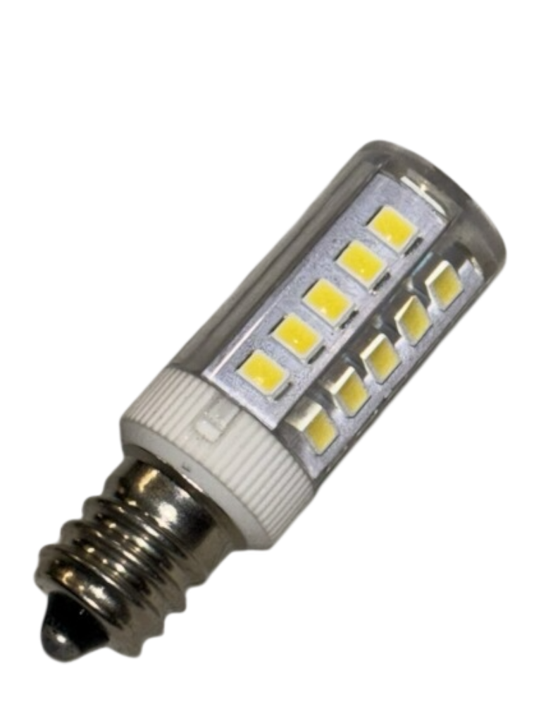 WE05X20431 LED Dryer Drum Light Bulb – 4W 120V Energy Saving E12 Candelabra Base, 6000K Cool White