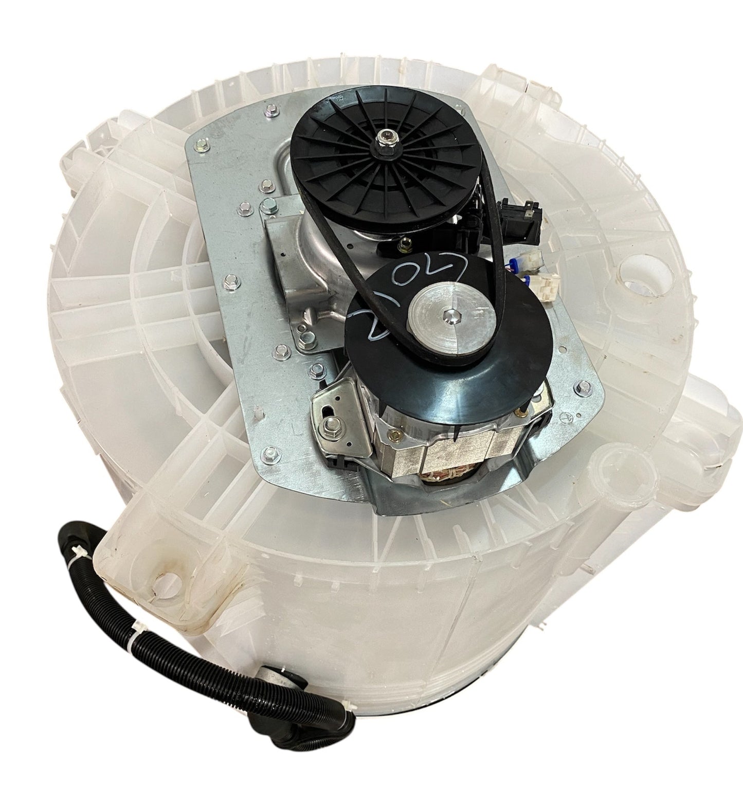 GE WH45X24614 Washer Transmission & Tub Assembly – Genuine OEM 27" Replacement for GE – Heavy-Duty Basket/Tub
