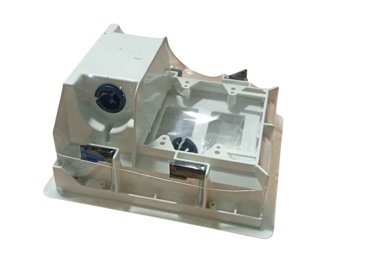 Triple Gang Recessed Electrical Box (White) | Arlington TVBU507GC