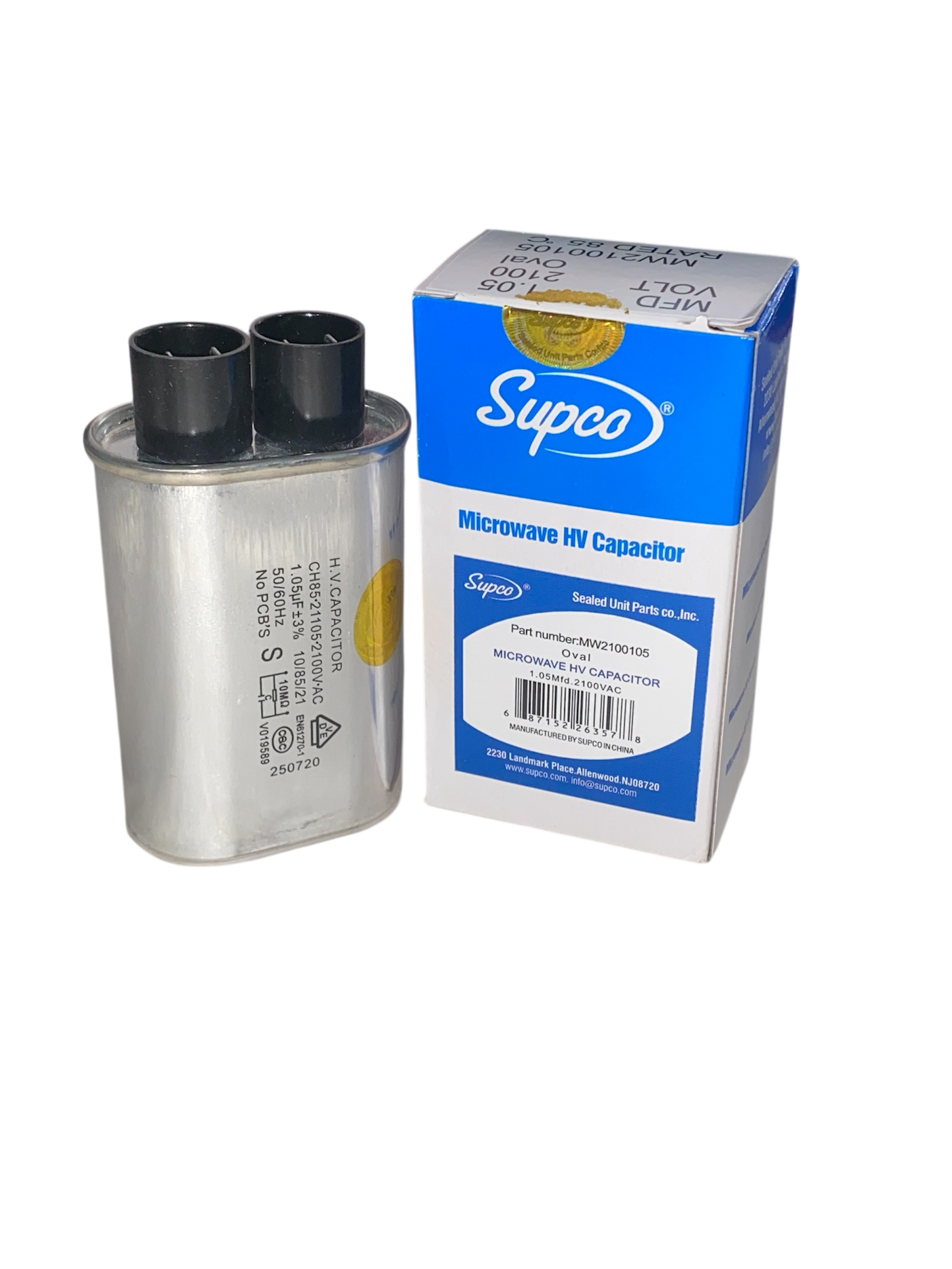 Microwave HV Capacitor – Part #MW2100105