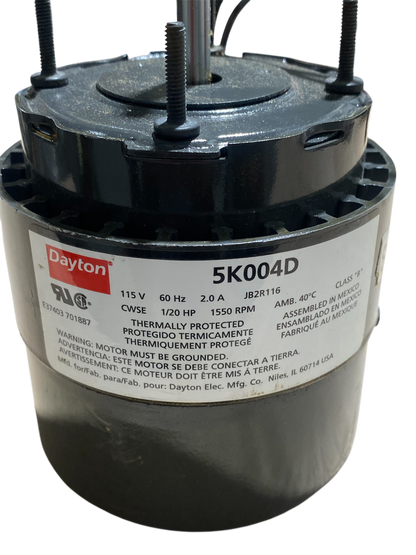 DAYTON HVAC Replacement Motor – 5K004D