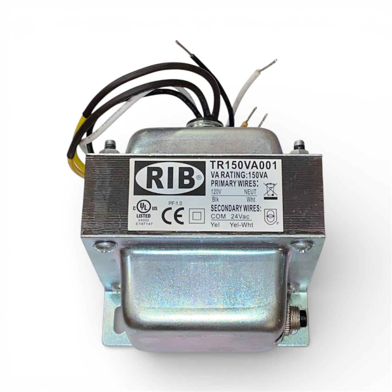 Functional Devices Inc. / RIB TR150VA001 Control Transformer – 120V to 24V, 150 VA