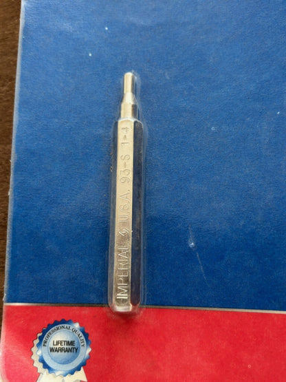 Imperial Swaging Punch 1/4”