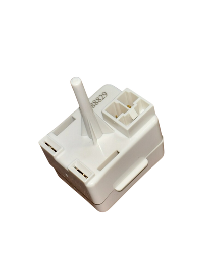 W10613606 Refrigerator Compressor Start Relay, Overload & Capacitor Kit