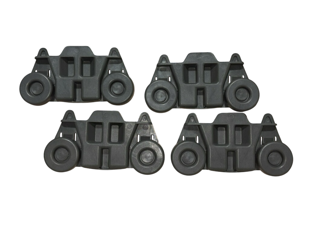 W10195416 Dishwasher Lower Rack Wheels Compatible with Whirlpool, KitchenAid, Kenmore & Maytag