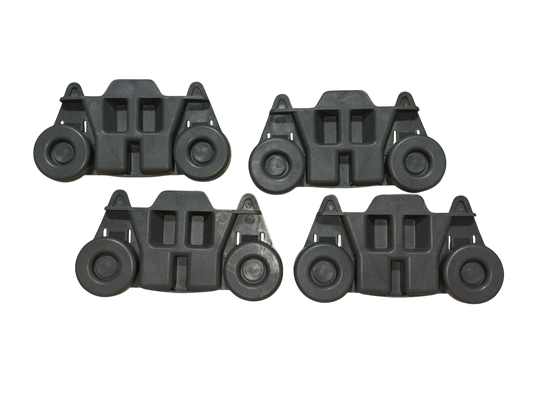 W10195416 Dishwasher Lower Rack Wheels Compatible with Whirlpool, KitchenAid, Kenmore & Maytag