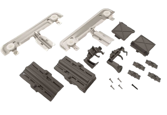 W10712395 Dishwasher Upper Rack Adjuster Kit for Whirlpool, KitchenAid, Maytag & Kenmore Dishwashers