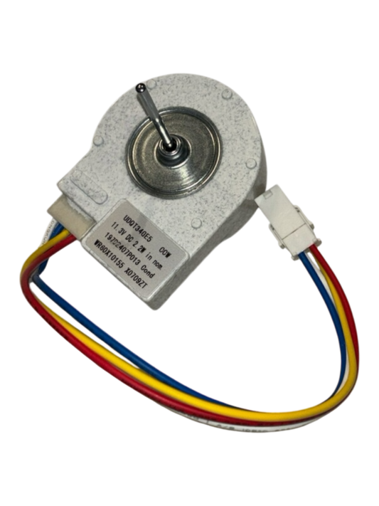 WR60X10185 Refrigerator Evaporator Fan Motor Replacement for GE, Hotpoint, RCA Refrigerators – Replaces WR23X10353, WR23X10355, WR23X10364