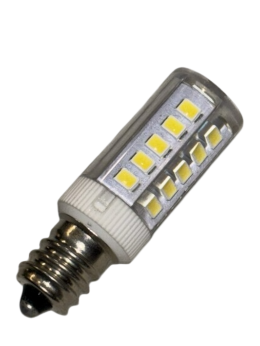 WE05X20431 LED Dryer Drum Light Bulb – 4W 120V Energy Saving E12 Candelabra Base, 6000K Cool White