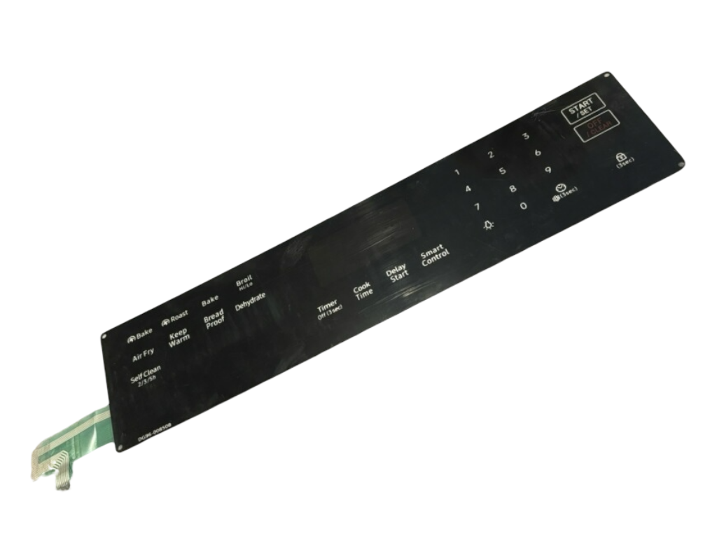 DG96-00850B Range Membrane Switch Touchpad Control Panel for Samsung Gas Ranges