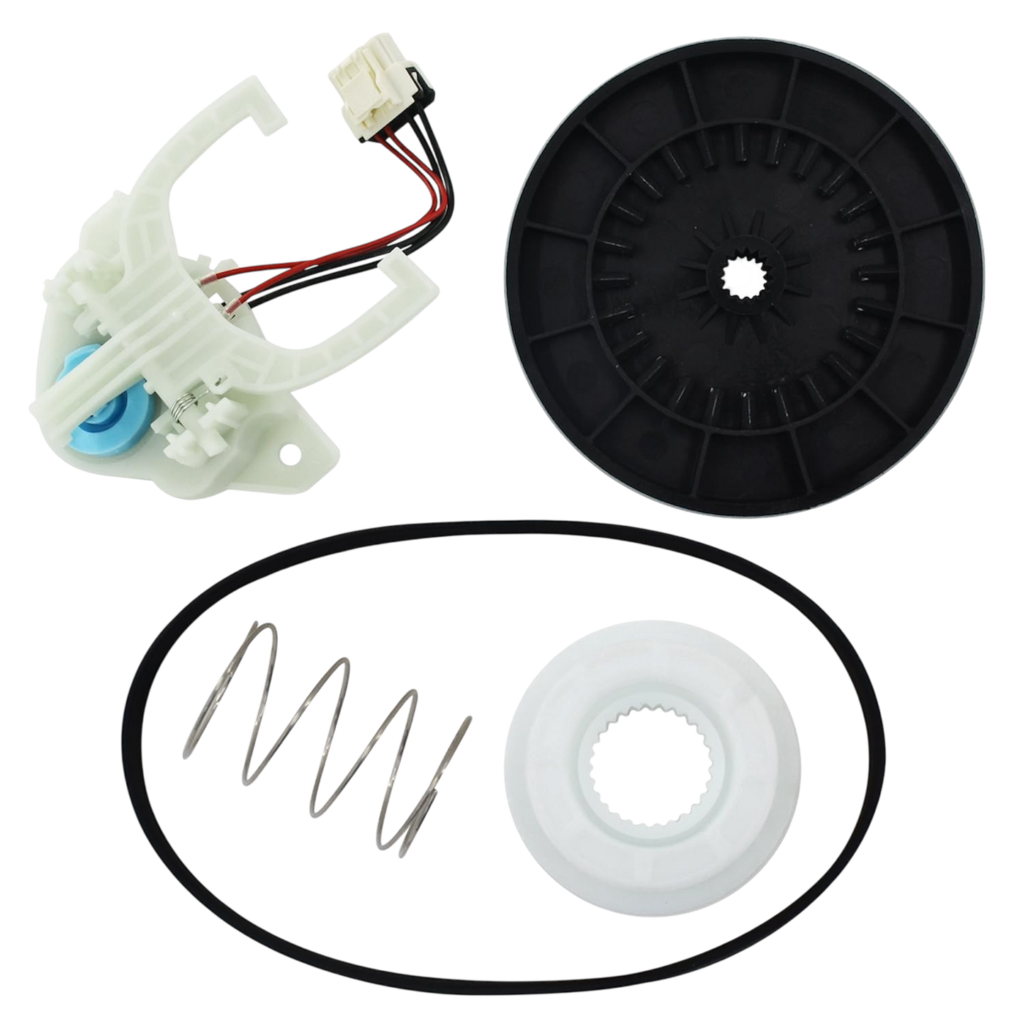 ZNTVW 5-Piece Washer Drive System Repair Kit for GE & Hotpoint Washers – WH03X30517, WH01X27538, WH05X24185, WH01X24343, WH03X32097