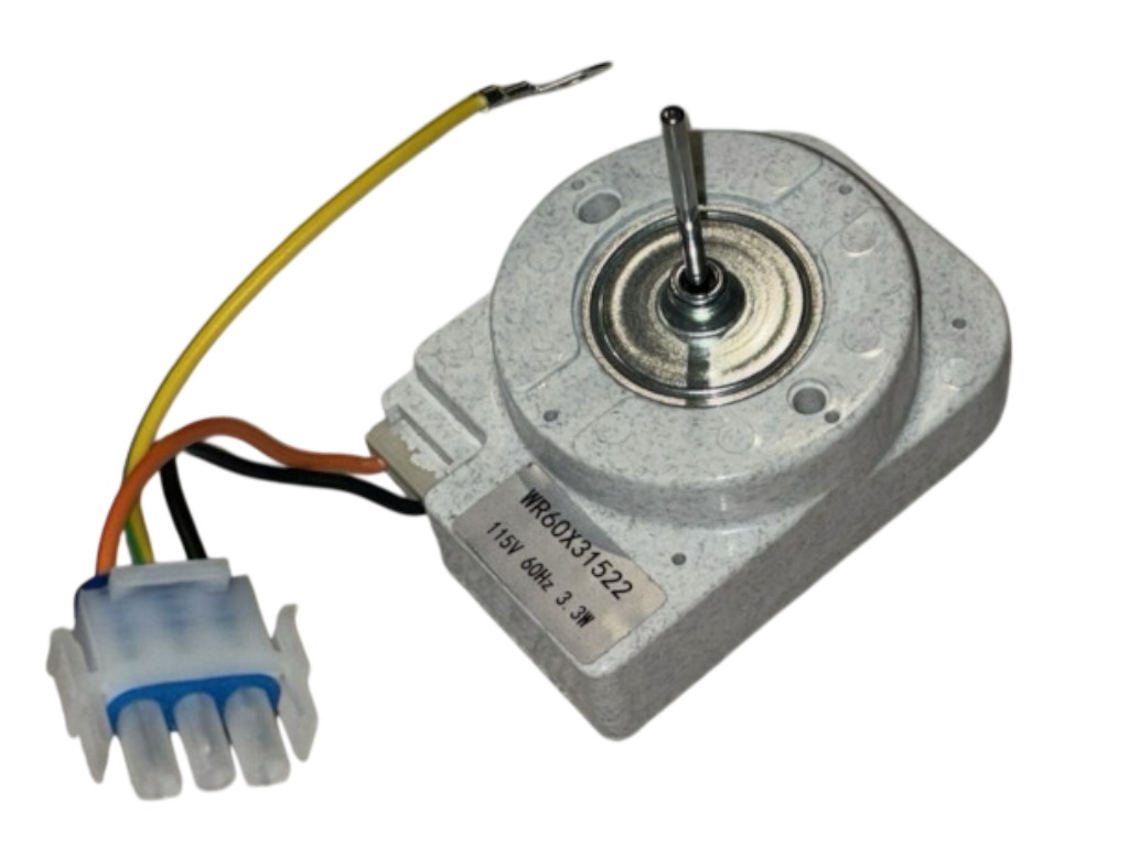 WR60X31522 Refrigerator Evaporator Fan Motor – Exact Replacement for GE & Hotpoint Refrigerators