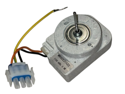 WR60X31522 Refrigerator Evaporator Fan Motor – Exact Replacement for GE & Hotpoint Refrigerators