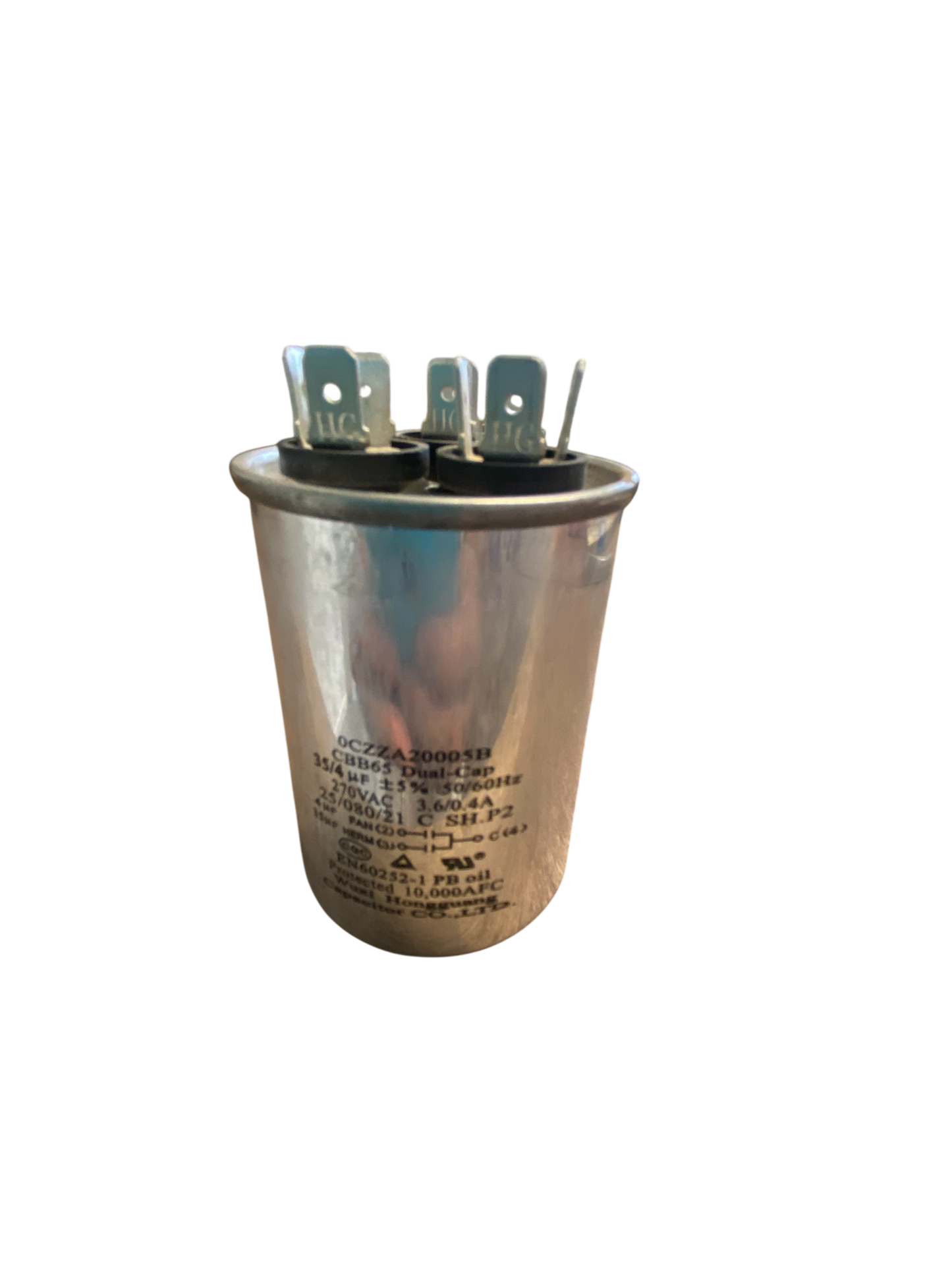 USED 0CZZA20005B LG Air Conditioner Capacitor