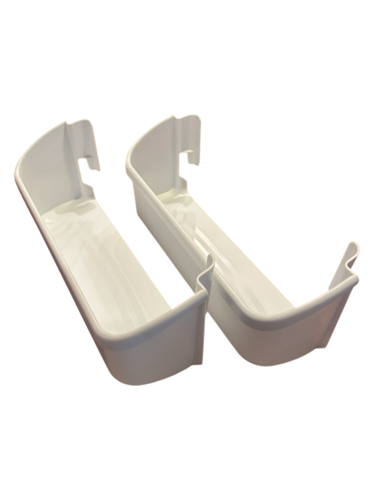 2-Pack 240323001 Frigidaire Refrigerator Bottom Door Bin (Pseudo Door Bin) OEM Replacement